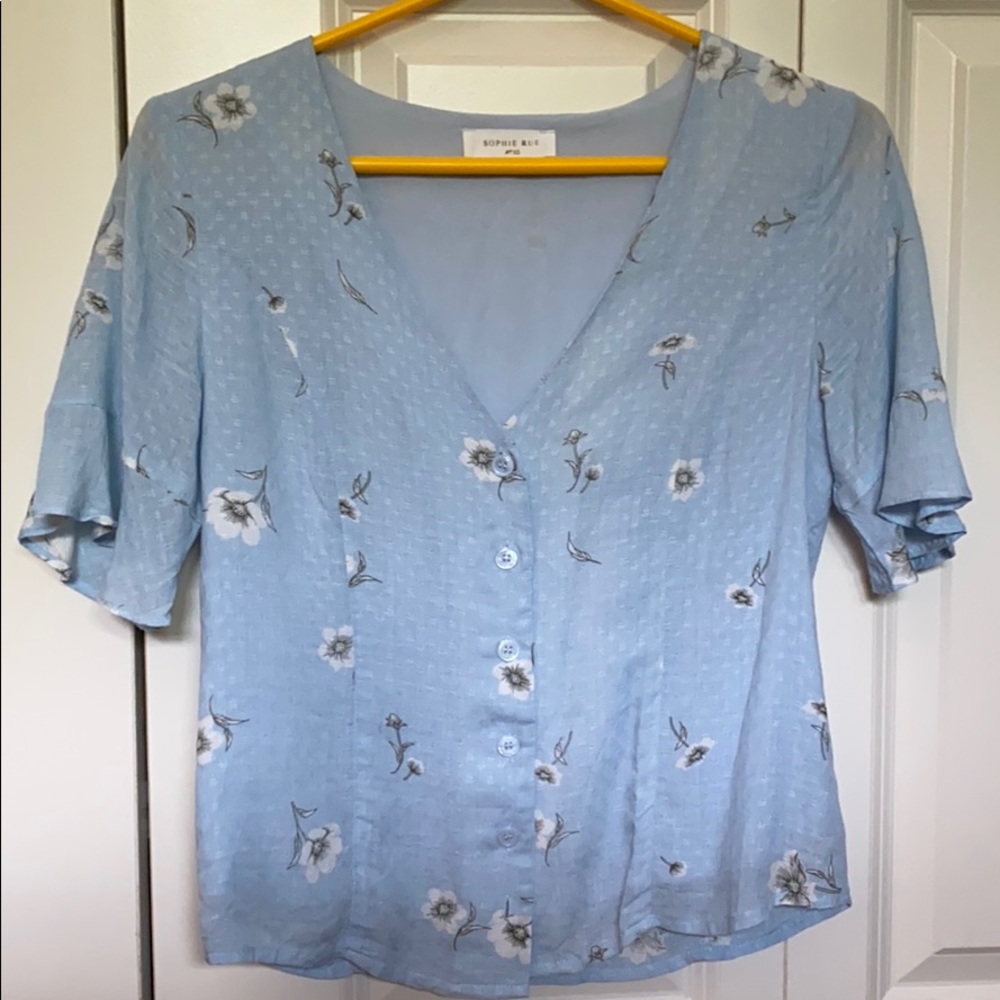 Sophie Rue for Stitchfix Button Shirt. XS